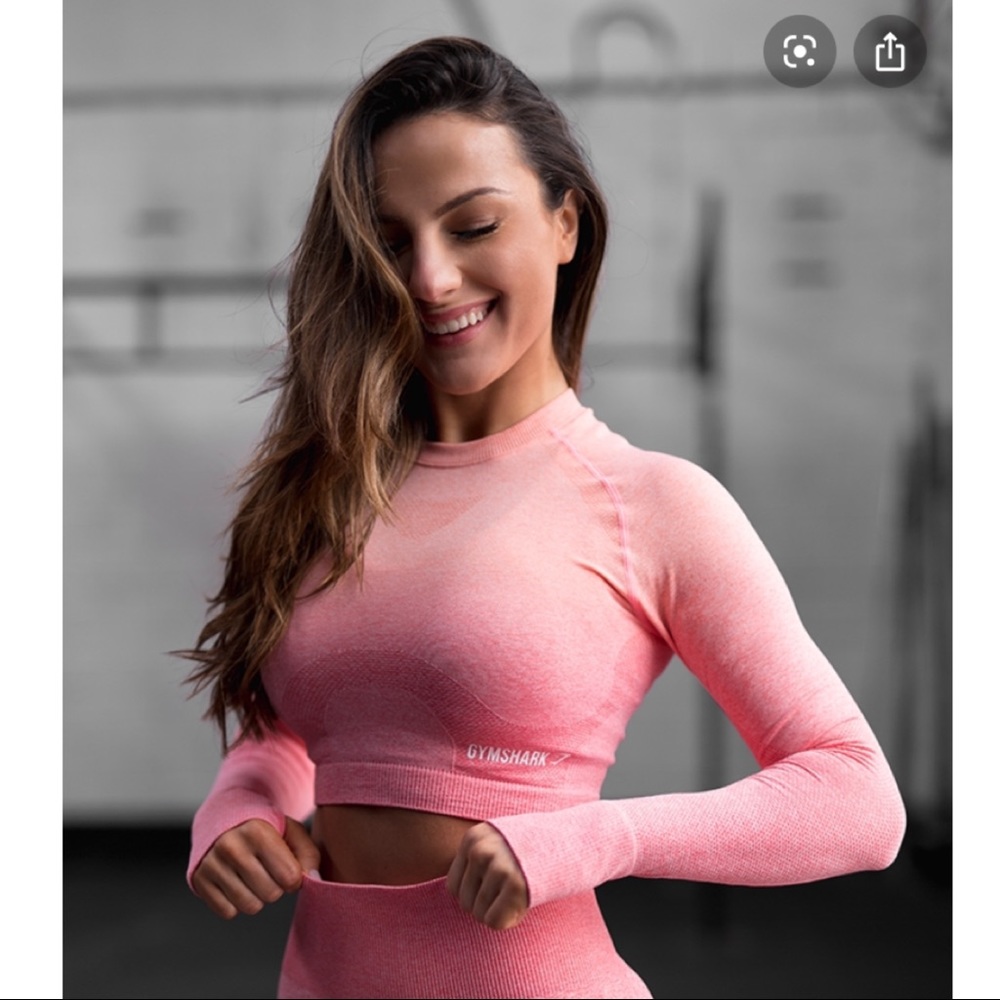 Gymshark Ombré Seamless Crop Top